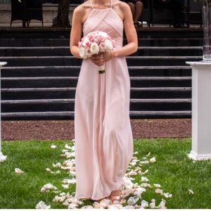 Bill Levkoff Halter A-line Dress